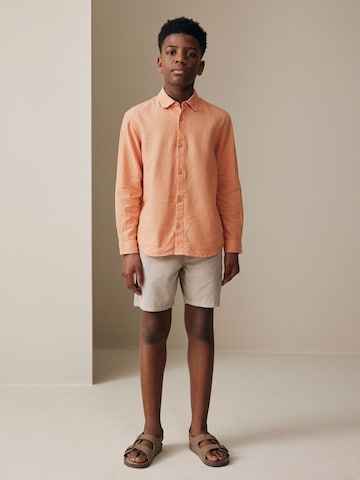 Next Средняя посадка Рубашка в Оранжевый