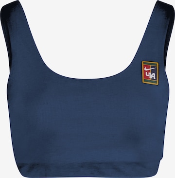 NIKE Sports bra 'Nike x Yoon' in Blue: front