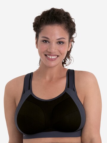 ANITA Bustier BH 'Extreme Control Plus Sport' in Zwart