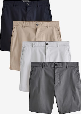 Pantalon chino Next en beige : devant