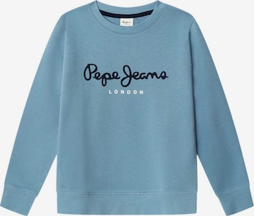 Felpa 'Art Crewneck' di Pepe Jeans in blu: frontale