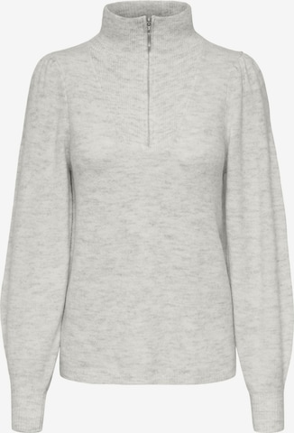JDY Sweater 'Elanor Lia' in Grey: front