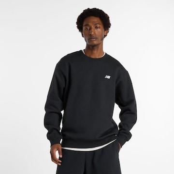 new balance Sweatshirt in Zwart: voorkant