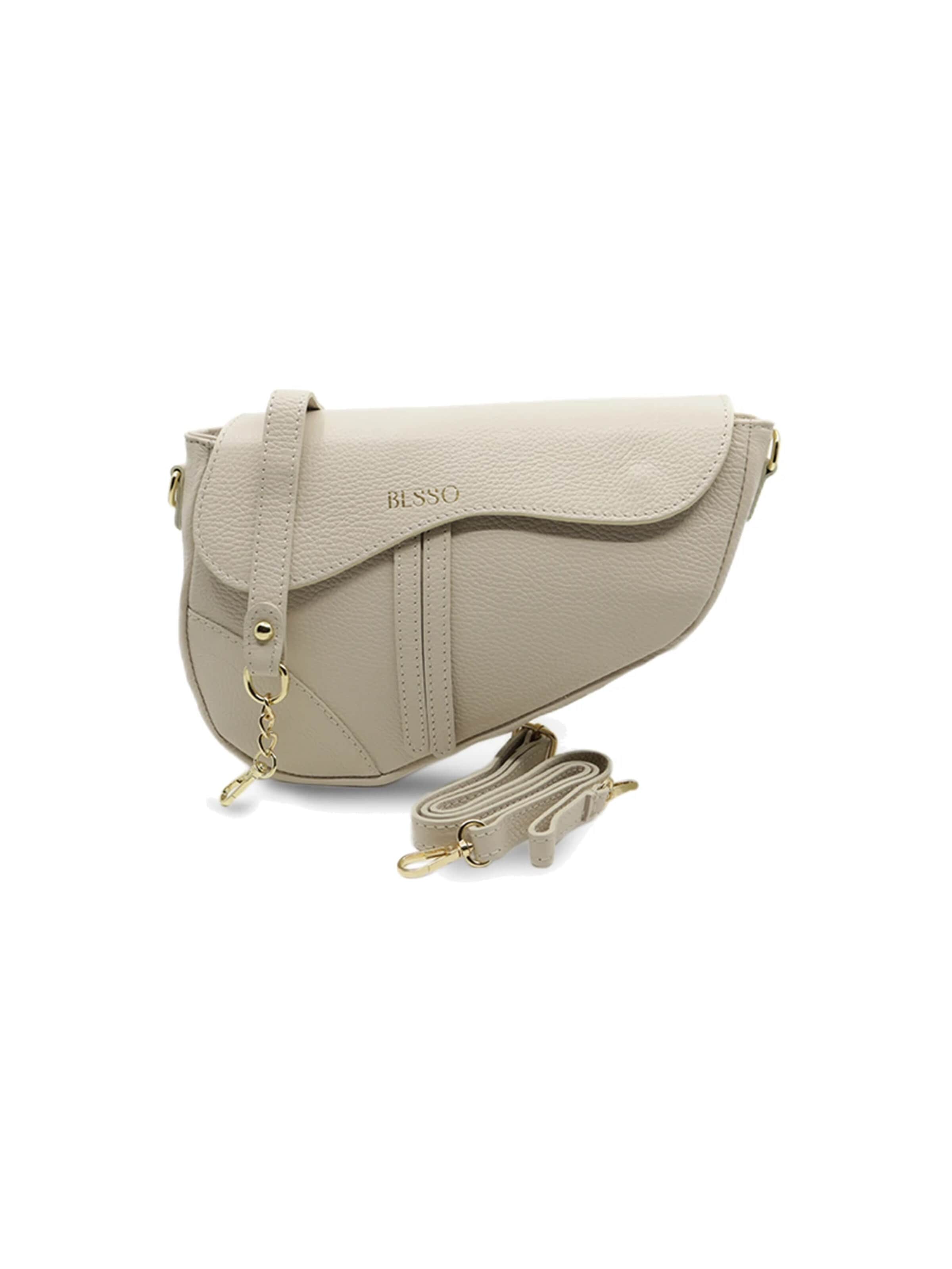 BESSO Handtas 'Iconica' in Beige: voorkant