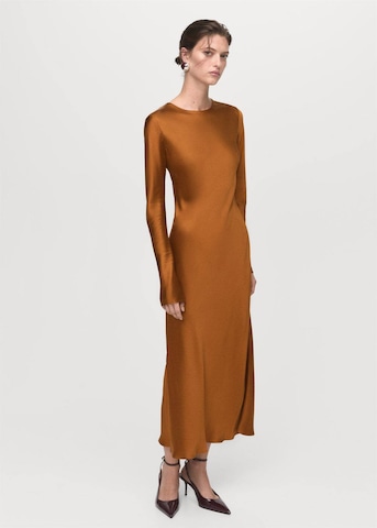 MANGO Kleid 'Tayler' in Braun: Vorderseite
