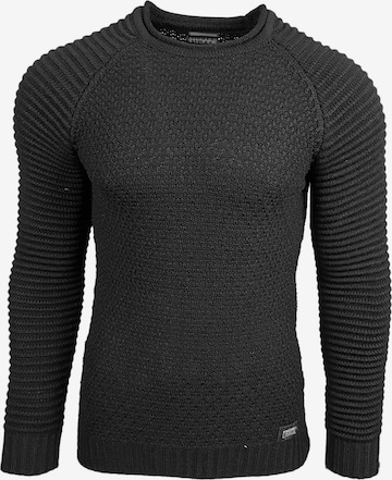 Rusty Neal Pullover in Schwarz: predná strana