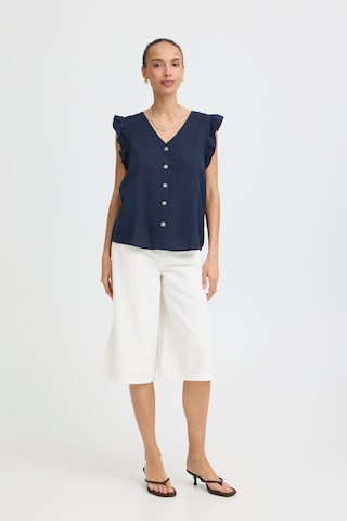 b.young Bluse 'FALAKKA' in Blau