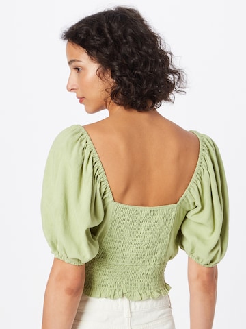 Nasty Gal Blouse in Green