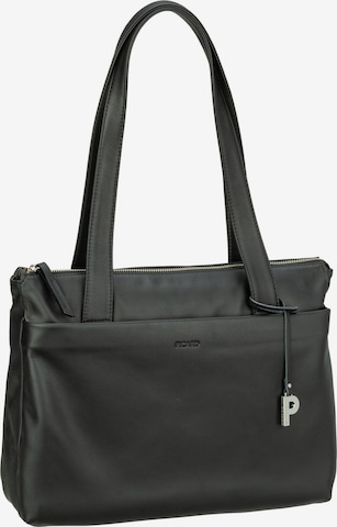 Picard Shopper in Black: front