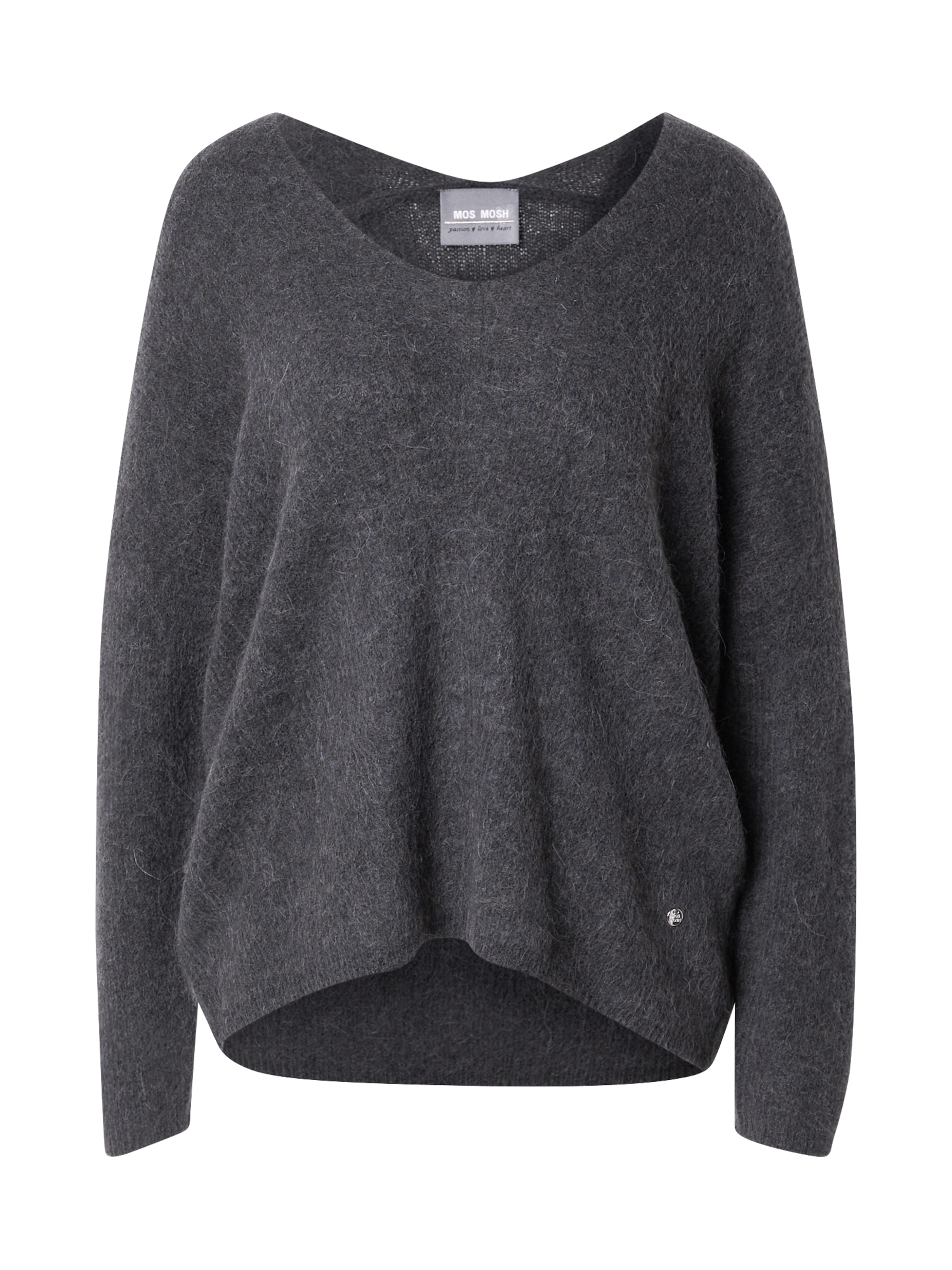 MOS MOSH Svetr – šedá: přední strana