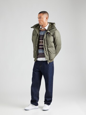 Tommy Jeans Winter jacket in Green