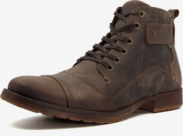 Dune LONDON Buty sznurowane w kolorze brązowy: przód