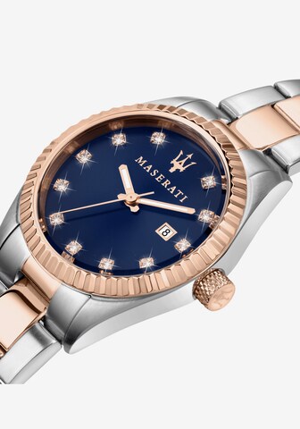 Maserati Uhr 'Competizione' in Silber