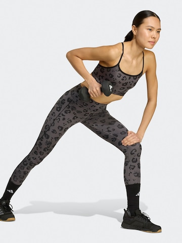 ADIDAS PERFORMANCE Bralette Sports Bra in Grey