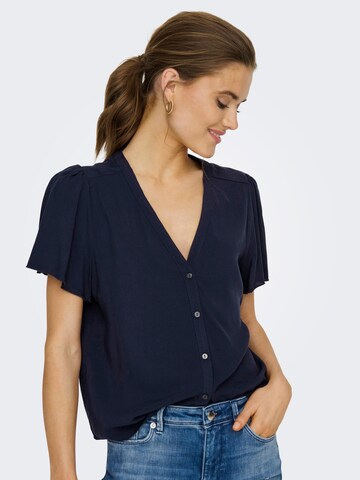 ONLY - Blusa 'NOVA' em azul