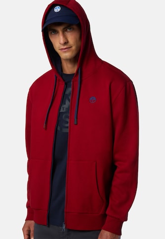 Veste de survêtement North Sails en rouge