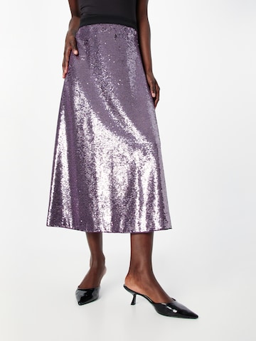 Riani Skirt in Purple: front