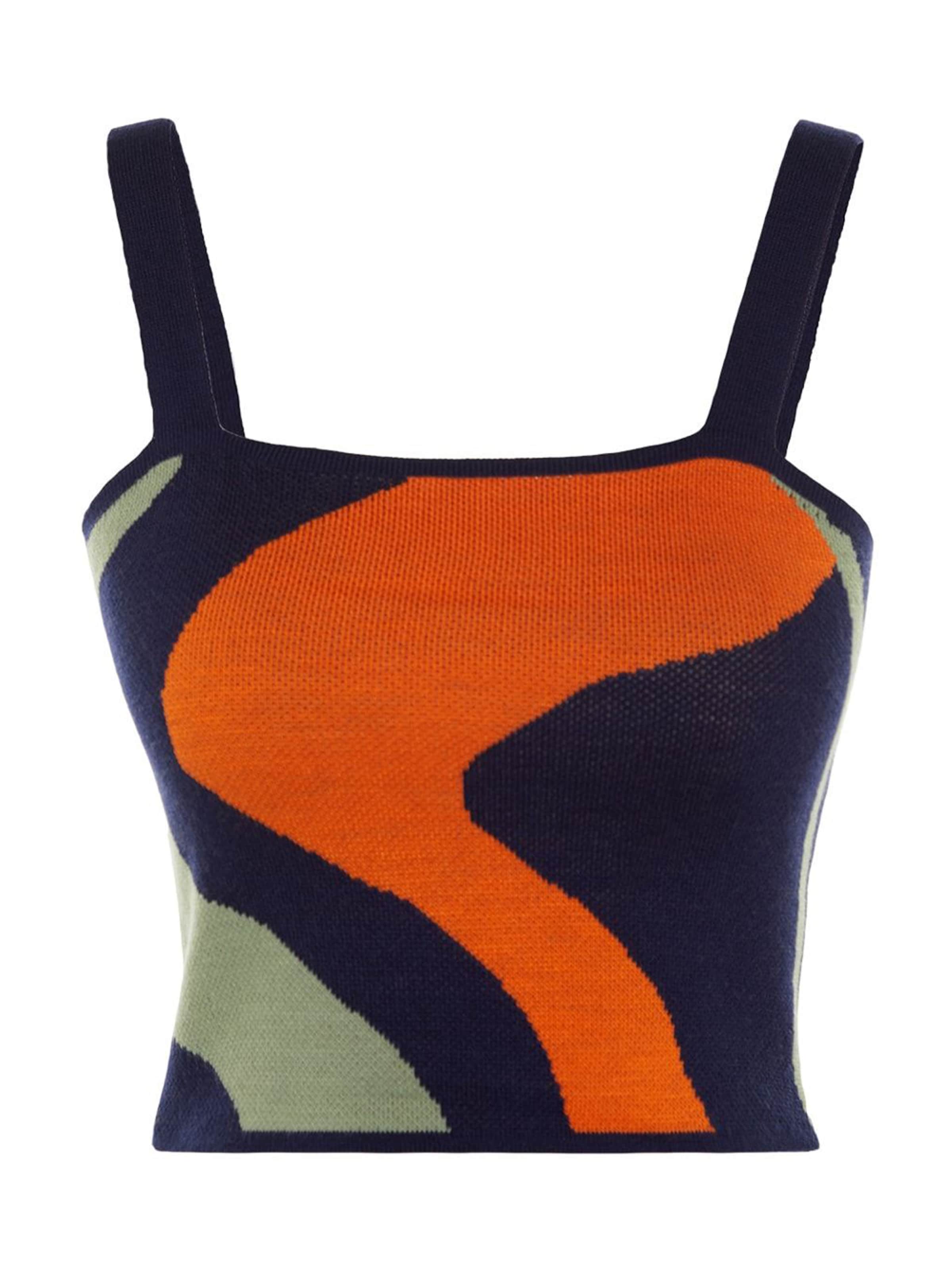 Trendyol Πλεκτή ζακέτα σε πορτοκαλί