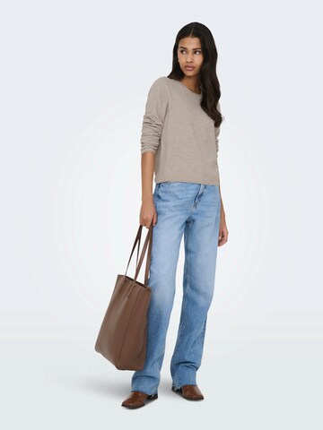 ONLY Свитер 'ONLLOYAL' в Бежевый