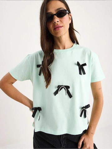 T-shirt Bianco Lucci en vert