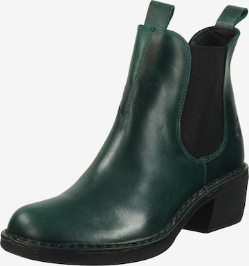 FLY LONDON Chelsea Boots in Green: front