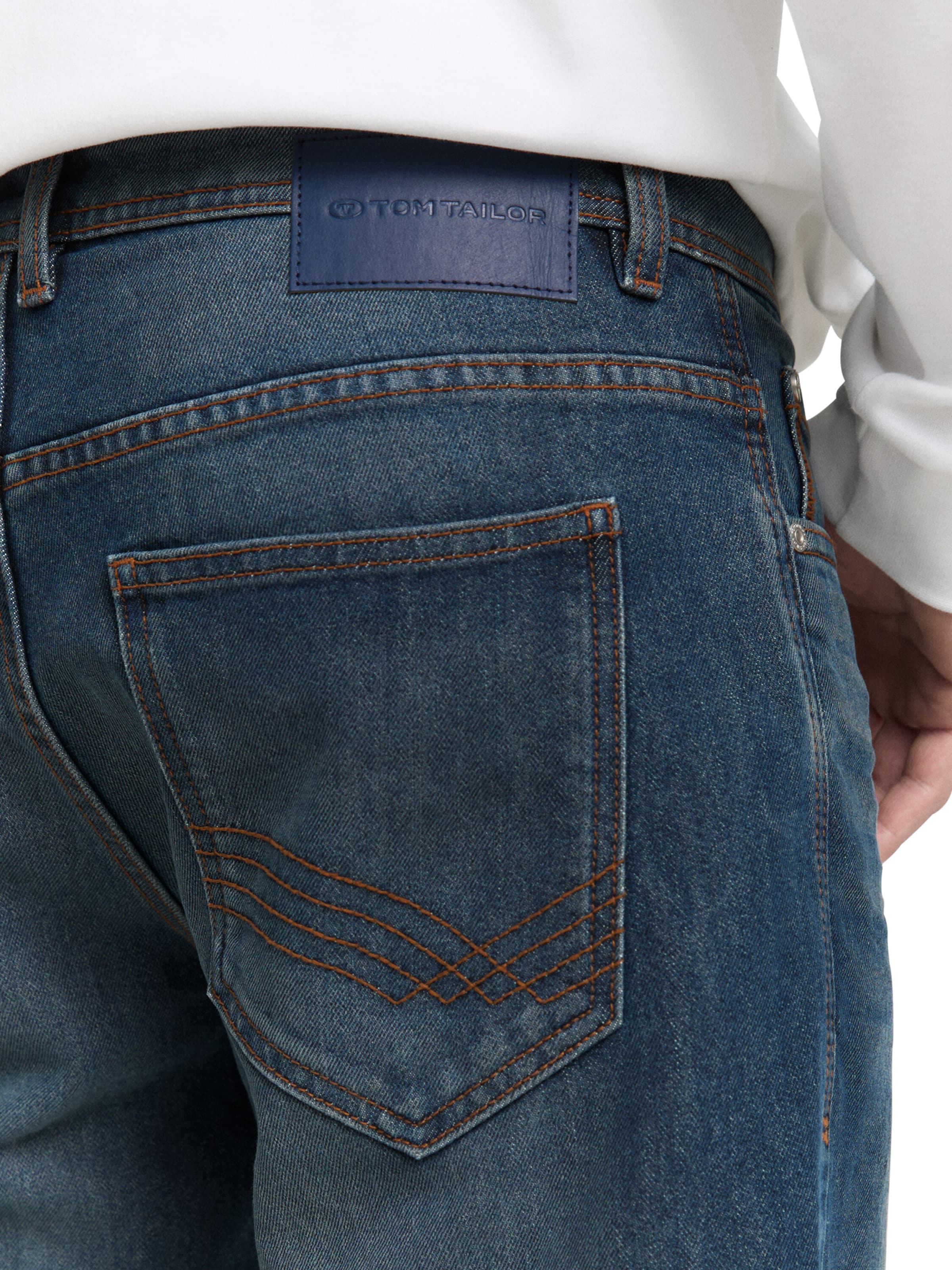 TOM TAILORregular Traperice 'Marvin' - plava boja