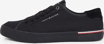 Sneaker bassa 'CORE CORPORATE' di TOMMY HILFIGER in nero: frontale