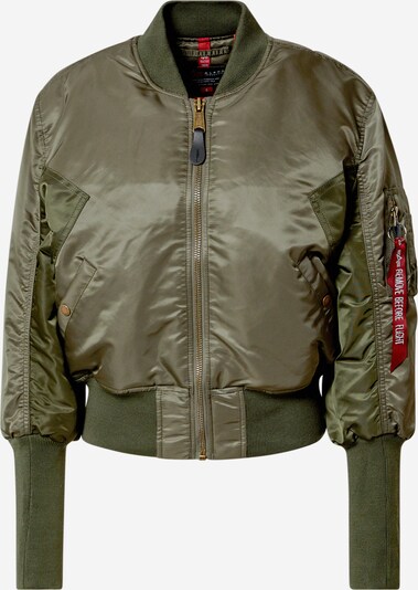 ALPHA INDUSTRIES Jacke in oliv, Produktansicht