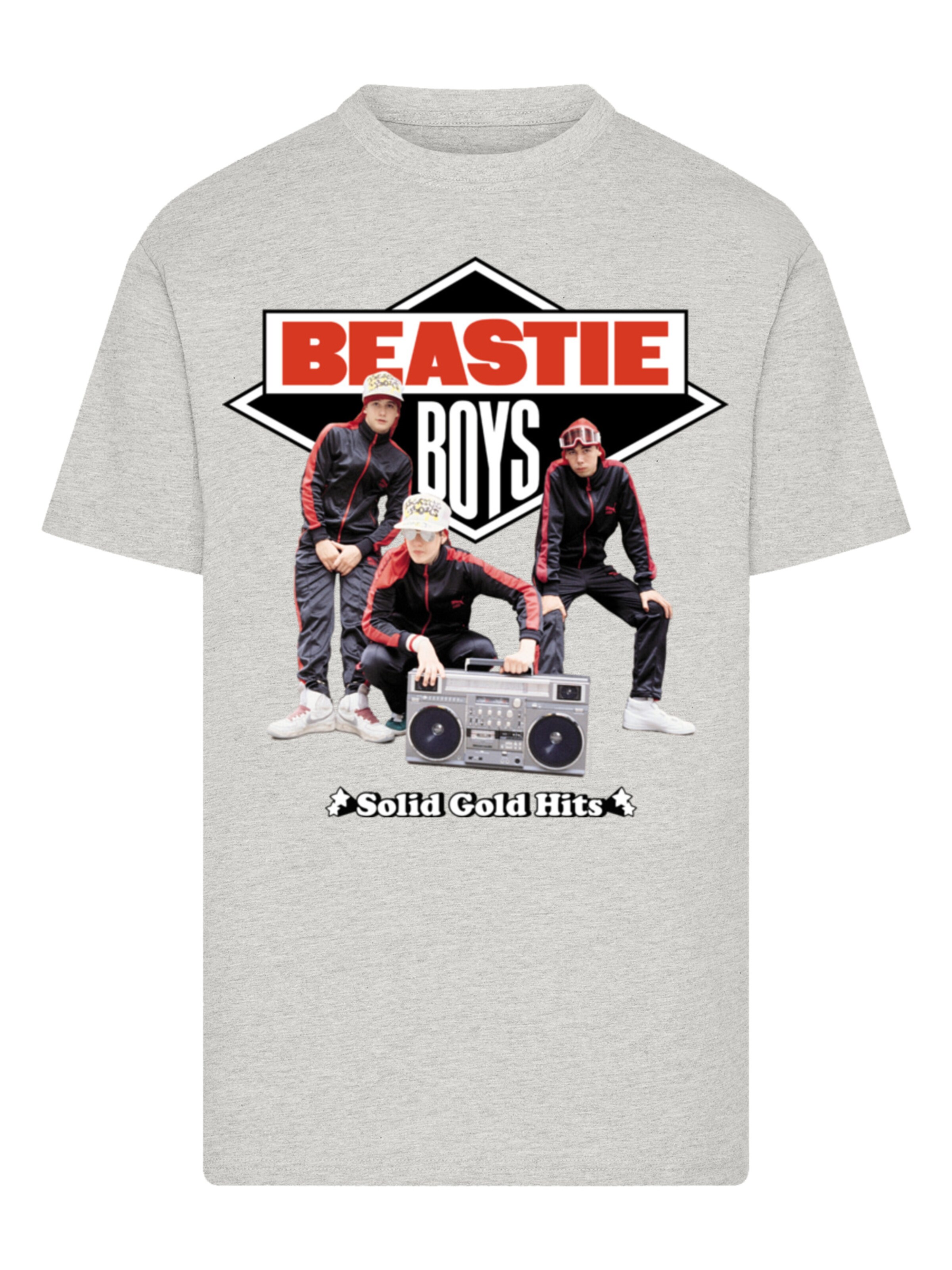 F4NT4STIC Shirt in Grey: front