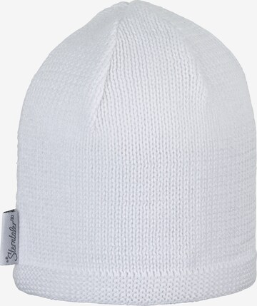 STERNTALER Beanie in White