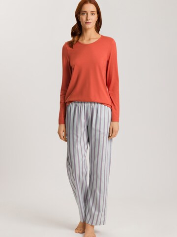 Hanro Shirt ' Sleep & Lounge ' in Orange