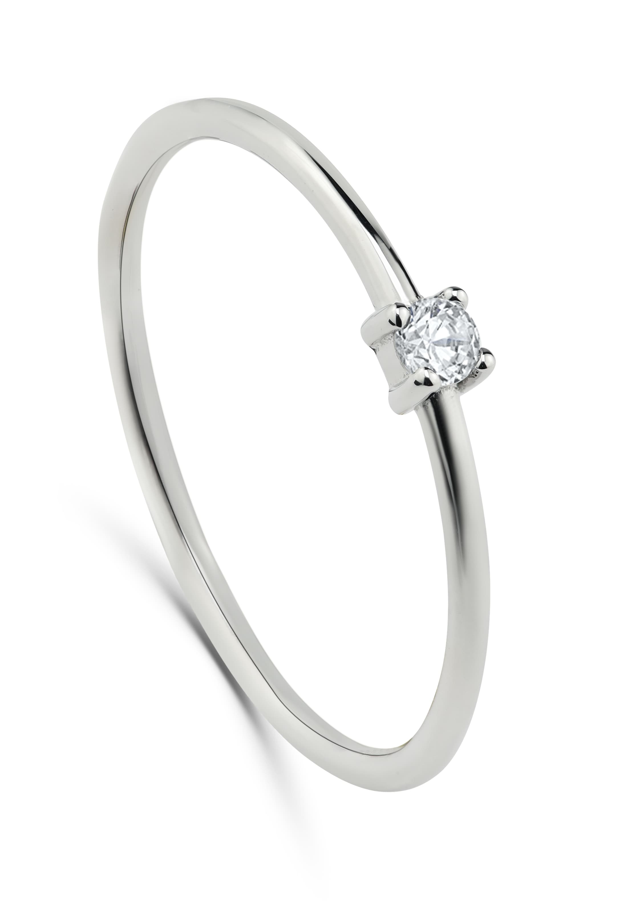 Nana Kay Ring 'Delicate Touch' in Silver: front