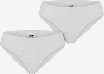 Urban Classics Slip in Weiß: Vorderseite