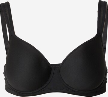 NATURANA T-shirt Bra in Black: front