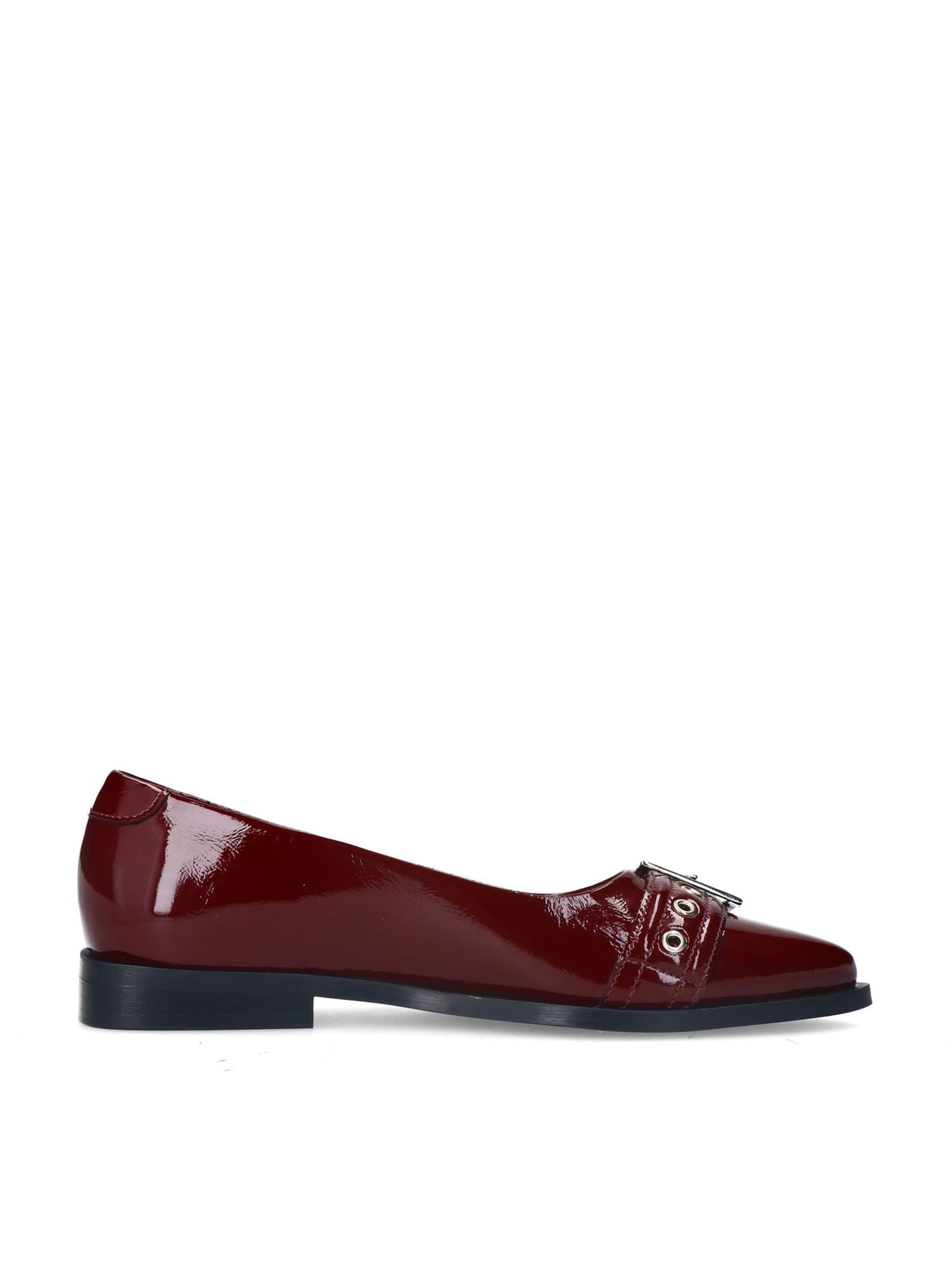 MANFIELD Ballet Flats in Red