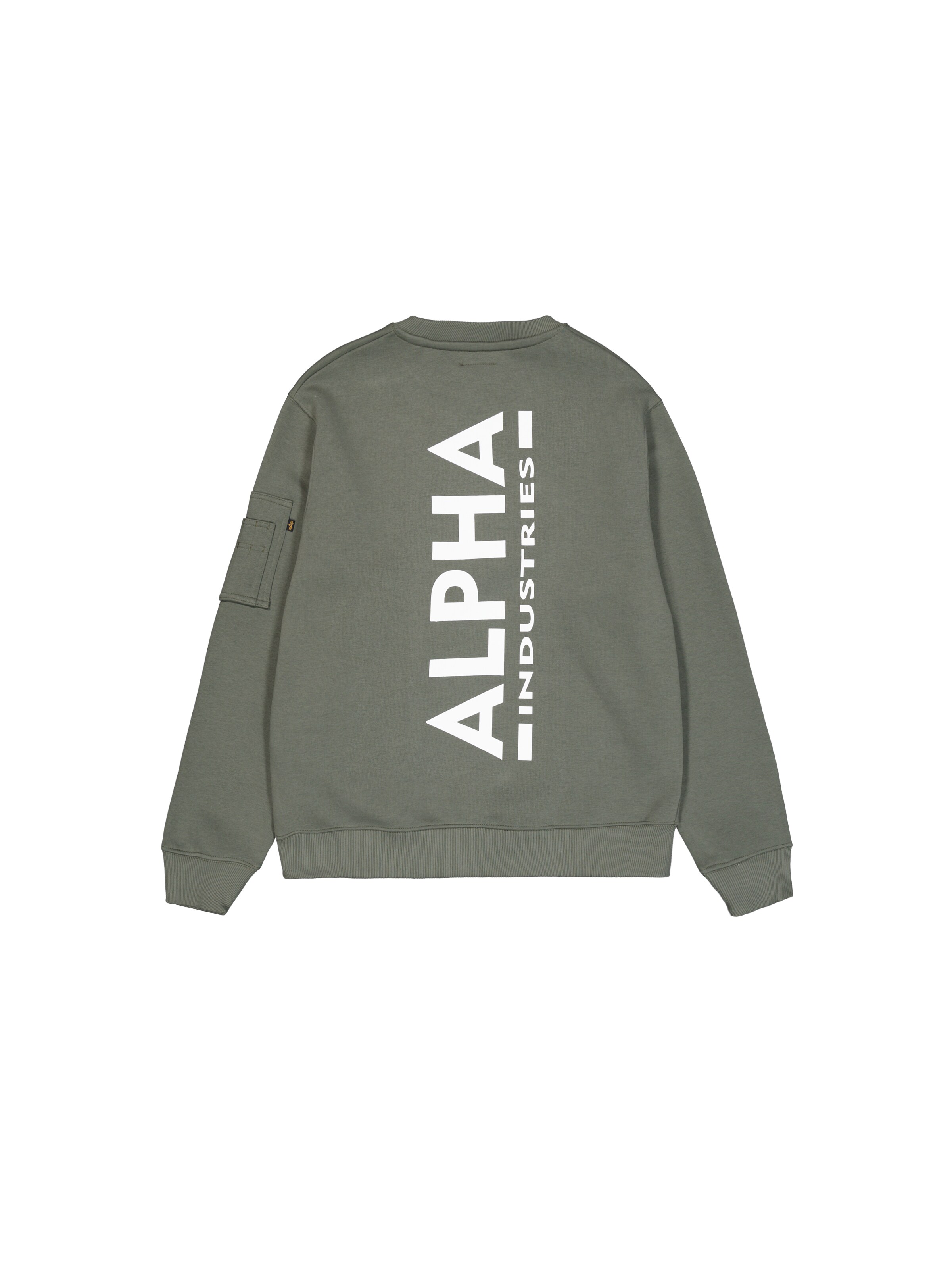 ALPHA INDUSTRIES Sweatshirt in Grün