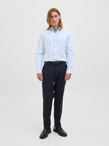 Coupe slim Chemise 'JPRBLAPARKER' JACK & JONES en bleu