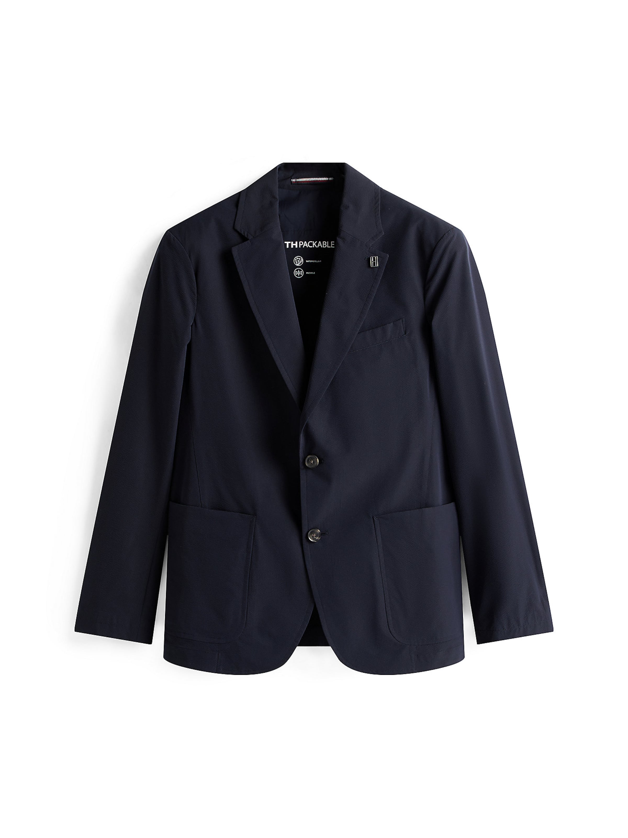 TOMMY HILFIGER Regular fit Colbert in Blauw: voorkant