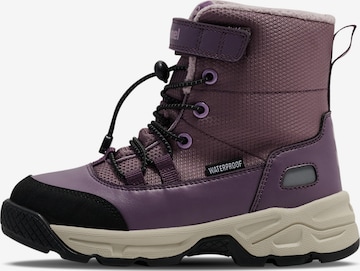 Hummel Snowboots in Lila: Vorderseite