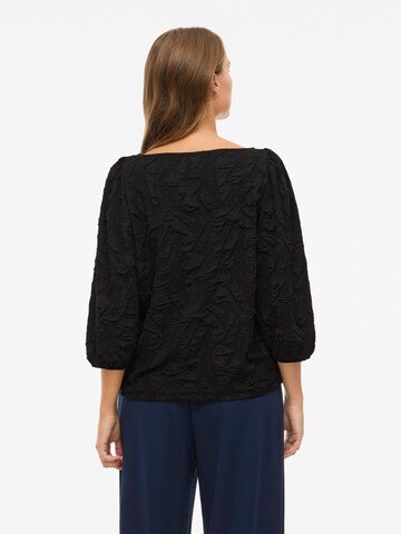 VILA Bluse 'VIDevera' i sort