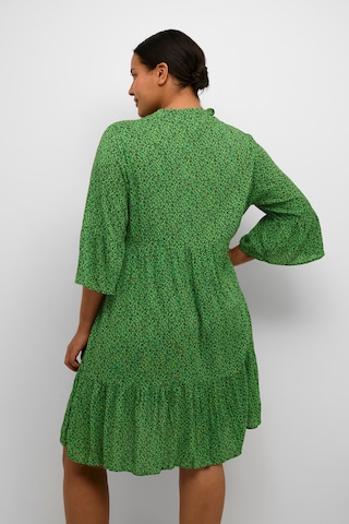 KAFFE CURVE Dress 'Isma' in Green