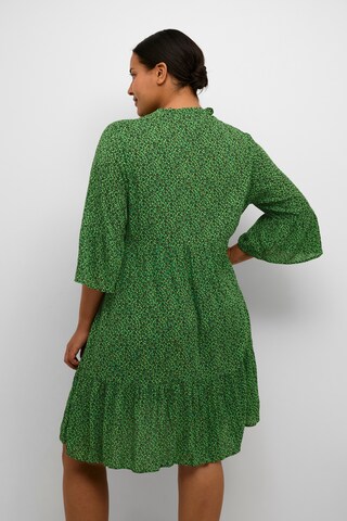 KAFFE CURVE Dress 'Isma' in Green