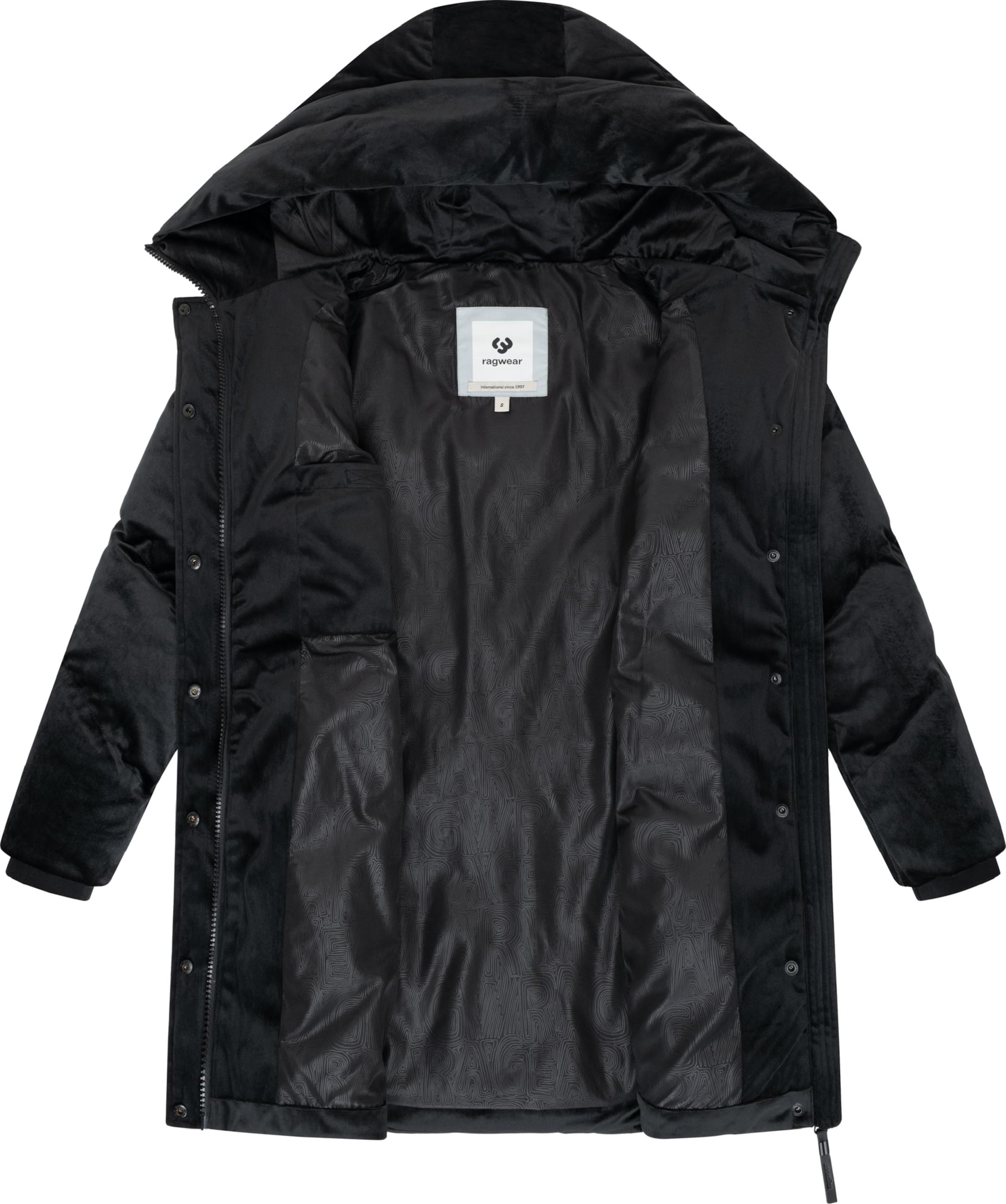 Ragwear Зимнее пальто 'Avelin' в Черный