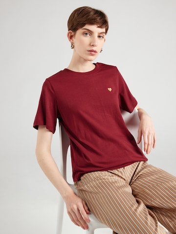 JDY Shirt 'JDYPISA' in Red: front