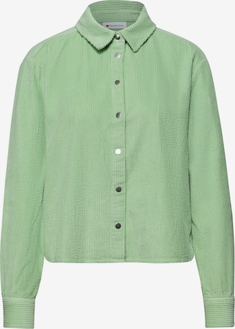 STREET ONE Bluse i grøn: forside