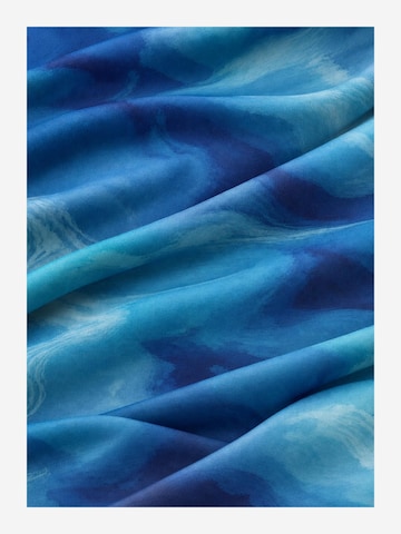 Rune Bandana 'The Cipher | Ice Silk Street-Edge Gaiter' in Blue