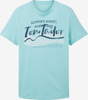 TOM TAILOR T-Shirt in Blau: predná strana