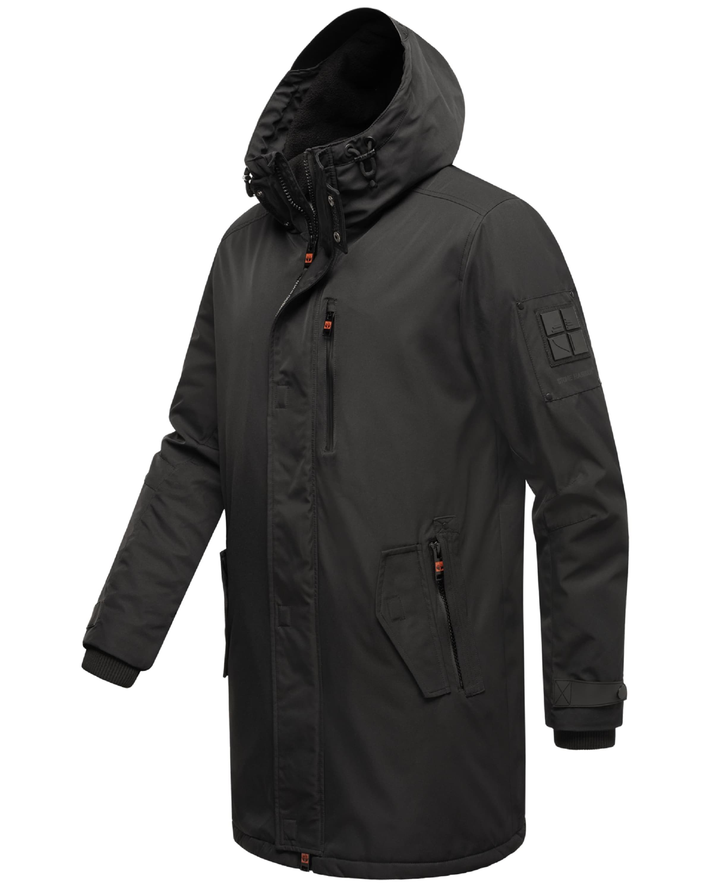 melns STONE HARBOUR Funkcionāla jaka 'Lanzoo'