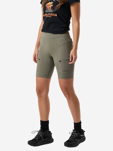 Skinny Pantalon outdoor 'Trondheim' SWEDEMOUNT en vert
