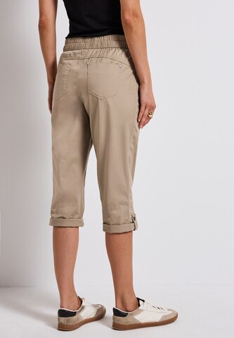 STREET ONE Slimfit Hose in Beige